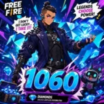 خرید 1060 جم فری فایر