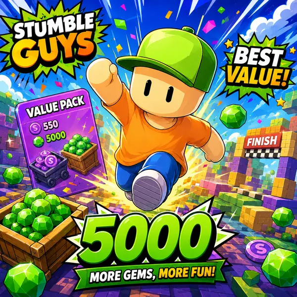 خرید 5000 جم استامبل گایز 1 خرید 5000 جم فری فایر