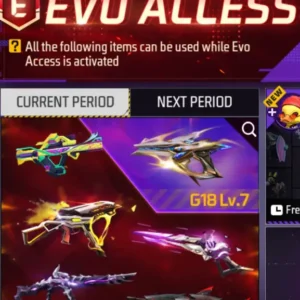 3 روزه EVO Access فری فایر Garena Free Fire