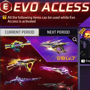 خرید آفر ایو اکسس EVO ACCESS فری فایر